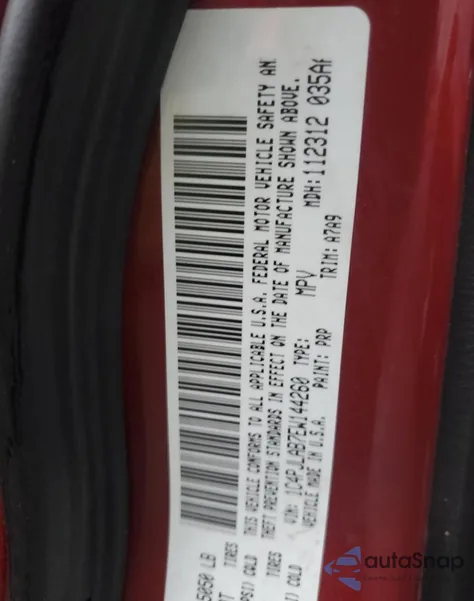 2014 Jeep Cherokee Sport z USA, uszkodzony, nr VIN 1C4PJLAB7EW144260